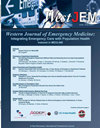 Western Journal Of Emergency Medicine期刊封面